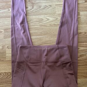 Victoria's Secret Mauve Leggings with pockets side